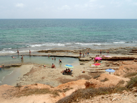 The Roman Quarry at Mil Palmeras beach