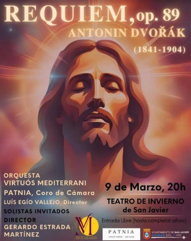 March 20 Dvorak concert in San Javier
