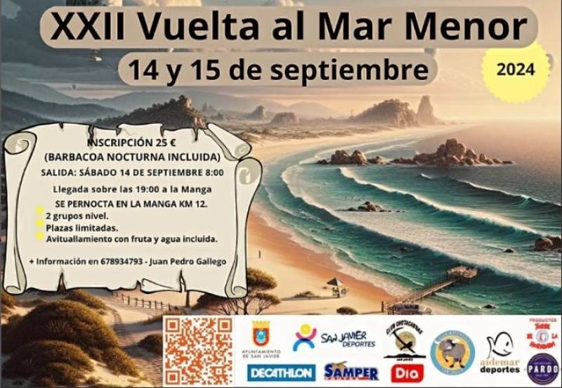 September 14 and 15 Walk the Mar Menor