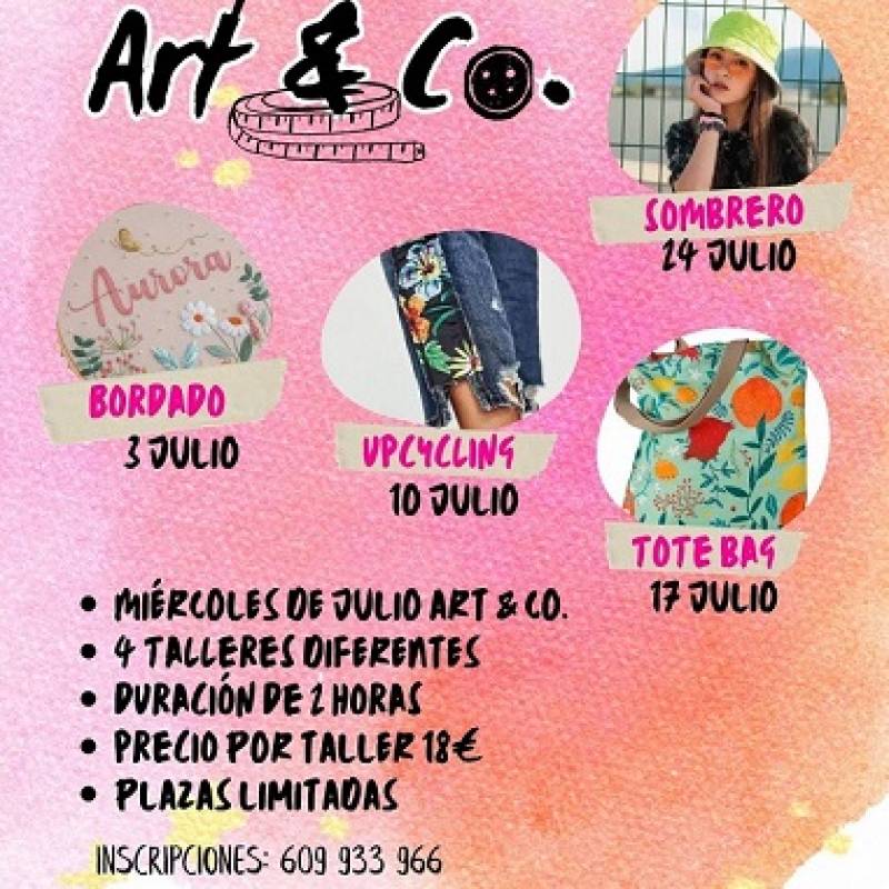 July 3 to 24 Mazarron Council present Art & Co workshops on selected dates 