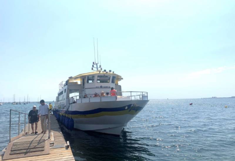 Mar Menor ferry returns to connect Santiago de la Ribera and La Manga