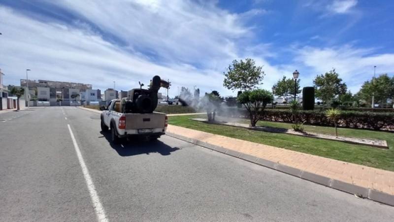 San Pedro del Pinatar to reinforce fumigation and pest control this autumn