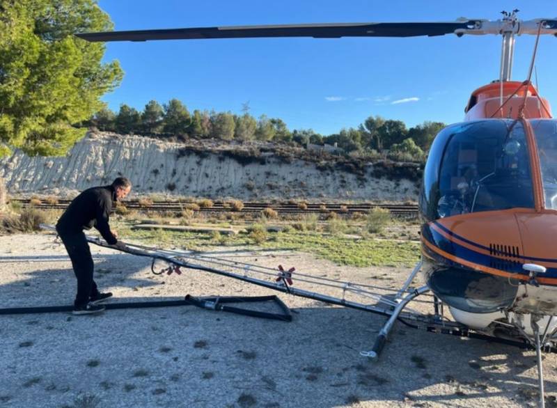 Helicopters deployed to stop the spread of lethal processionary caterpillars