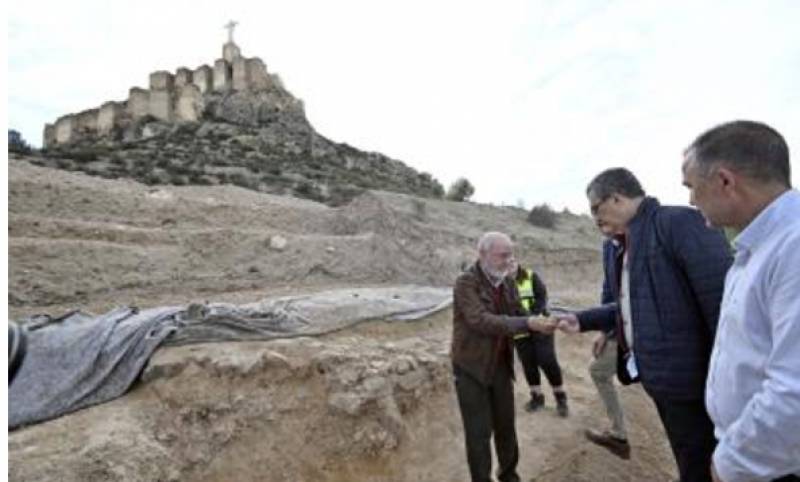 Remains of tomb from what could have been an Iberian settlement found in Murcia