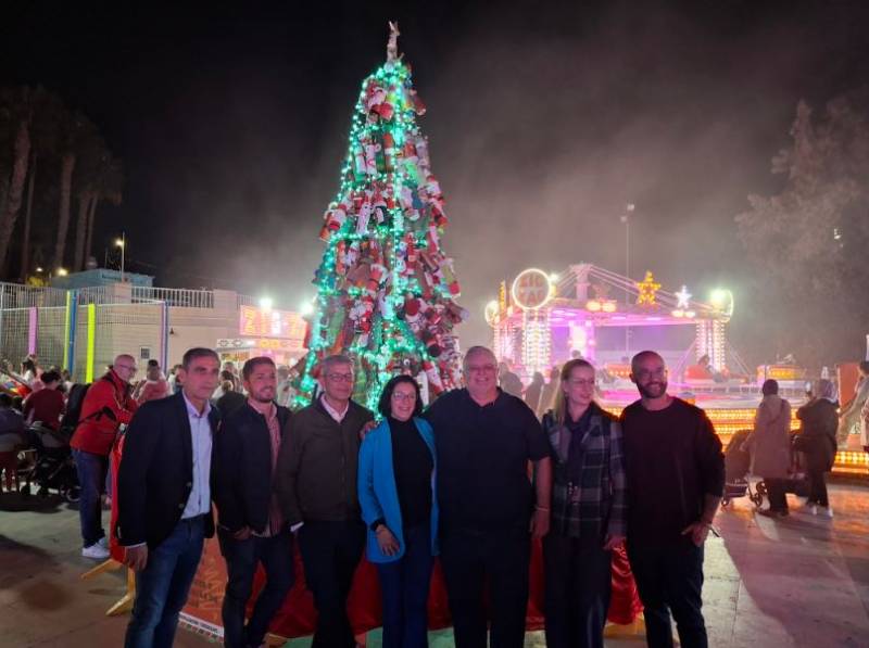 Águilas shines bright with more than 500,000 Christmas lights