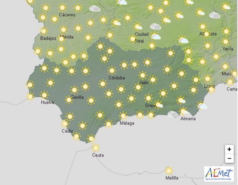 Torrential rain and storms ahead: Andalusia weekly weather forecast Dec 9-15