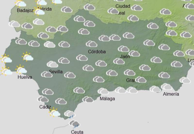 Storms batter Andalusia: Weekend weather forecast December 12-15