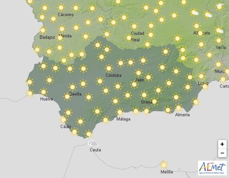 Cold and crisp Christmas: Andalucía weather forecast December 23-26