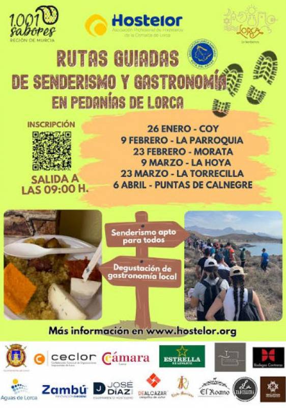 January 26 Mountain walk and gastronomic tasting in Coy on the high plateau of northern Lorca