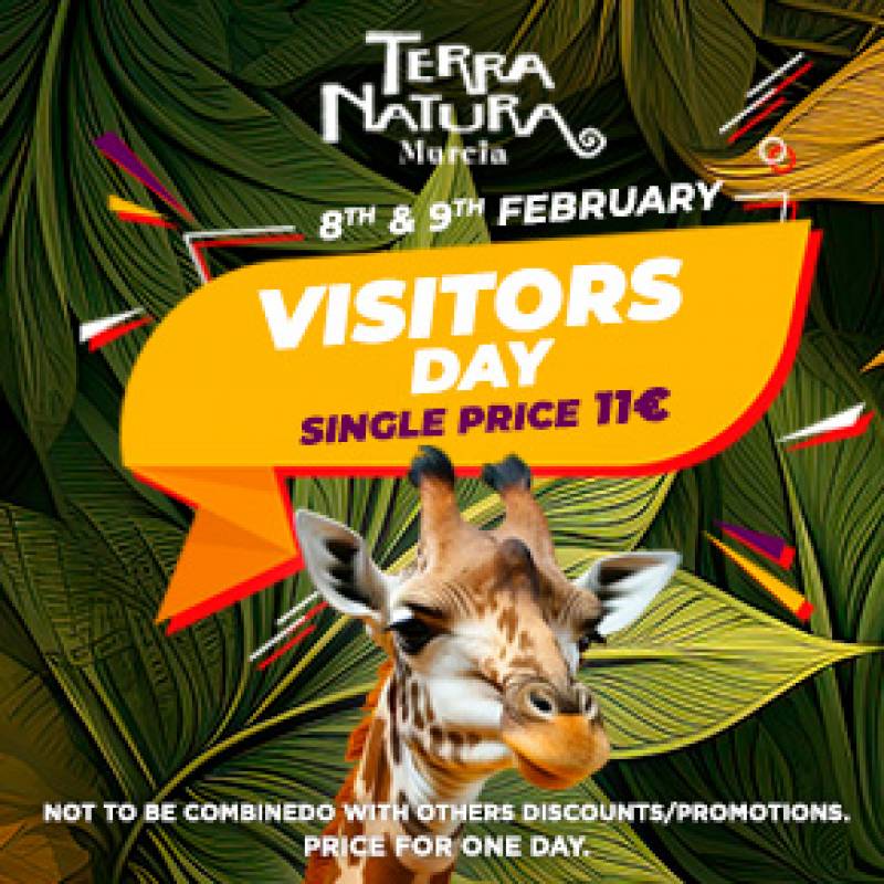 February 8-9 Terra Natura Murcia Visitors Day deal