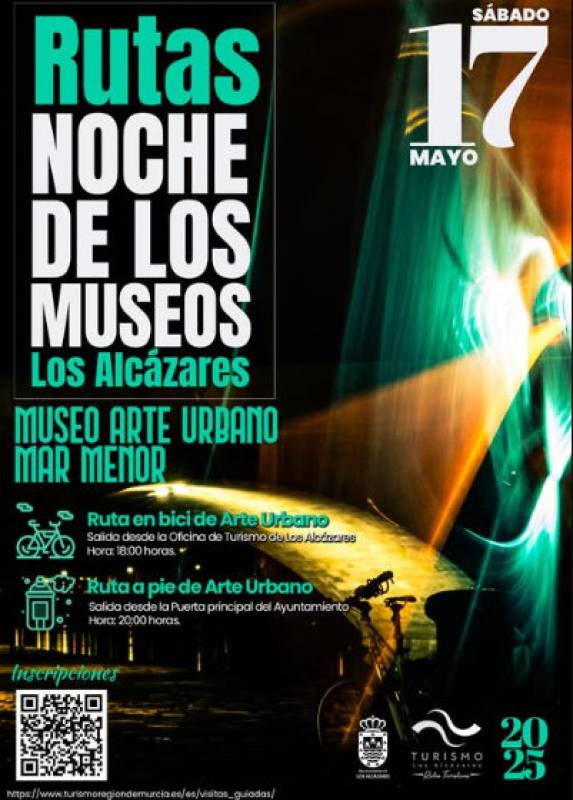 May 17 Free guided cycling tour of open-air urban art in Los Alcazares