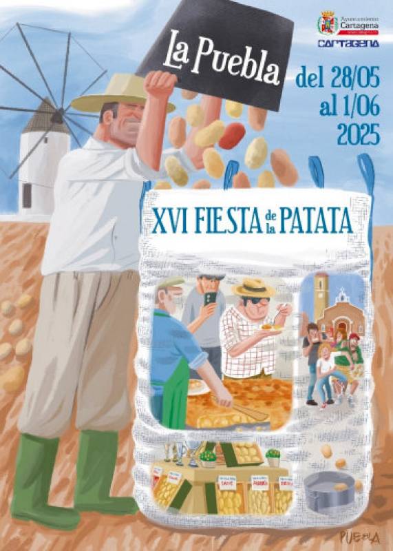 May 30 to June 1 Annual Potato Fiesta in La Puebla!