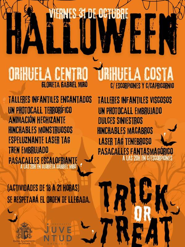 How you can celebrate Halloween around the Vega Baja area