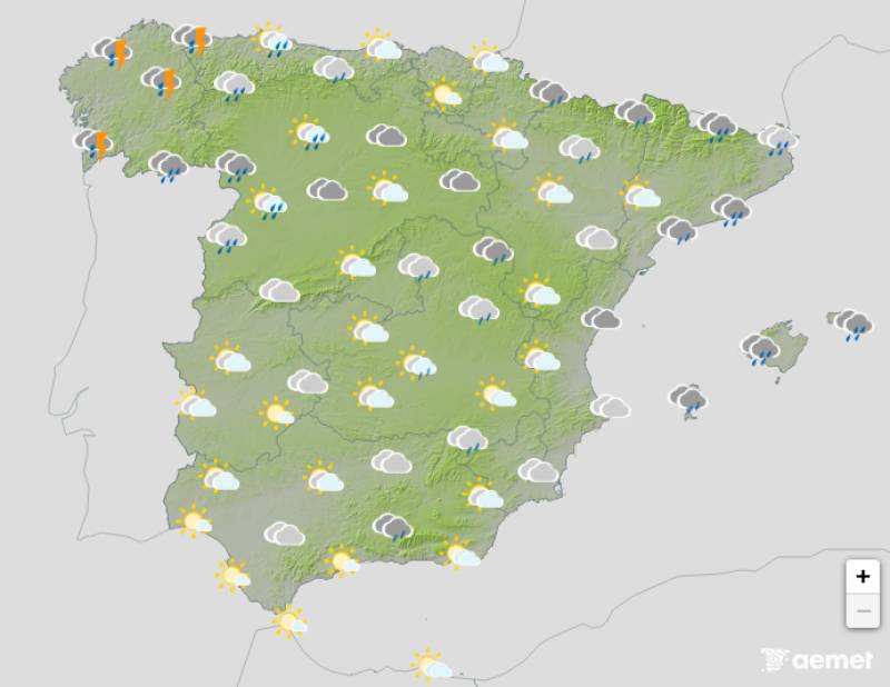 Arctic air mass brings winter chill: Spain weekend weather forecast Dec 18-21