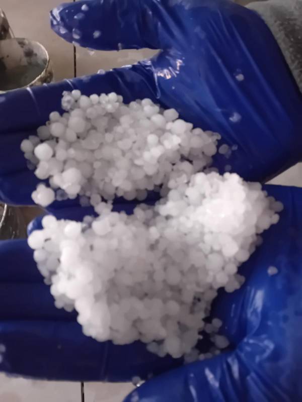Storms bring heavy rain and hail to Alicante