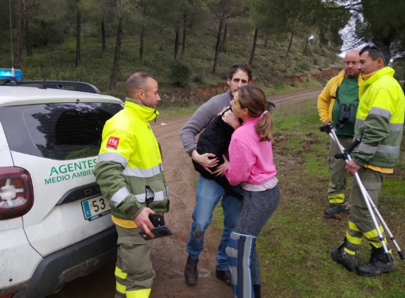 Heart-warming moment after Córdoba train tragedy as missing dog is found