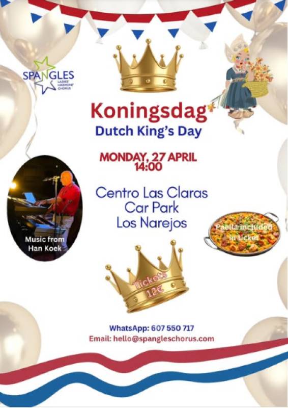 April 27 Dutch King's Day at Los Narejos, Los Alcázares