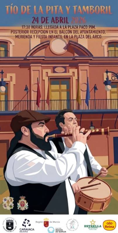 April 24 The arrival of the Tío de la Pita in Caravaca de la Cruz