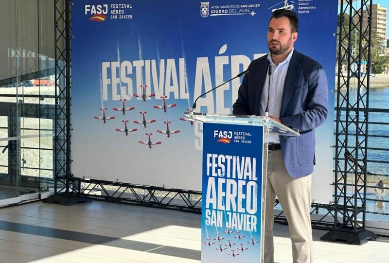 San Javier presents the 2026 International Air Show on the shore of the Mar Menor