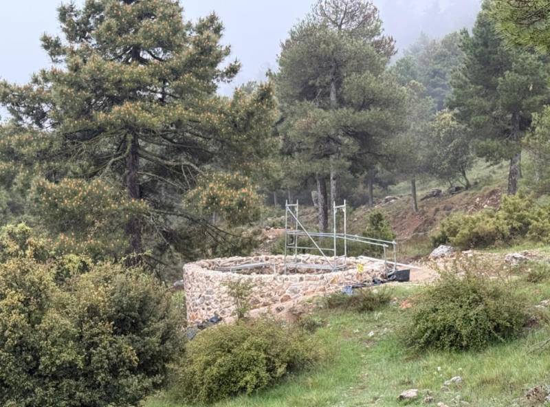 Final phase begins on Sierra Espuña snow well restoration project