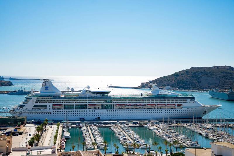 Nearly 18,000 cruise passengers arriving in Cartagena with seven cruise ships due in six days