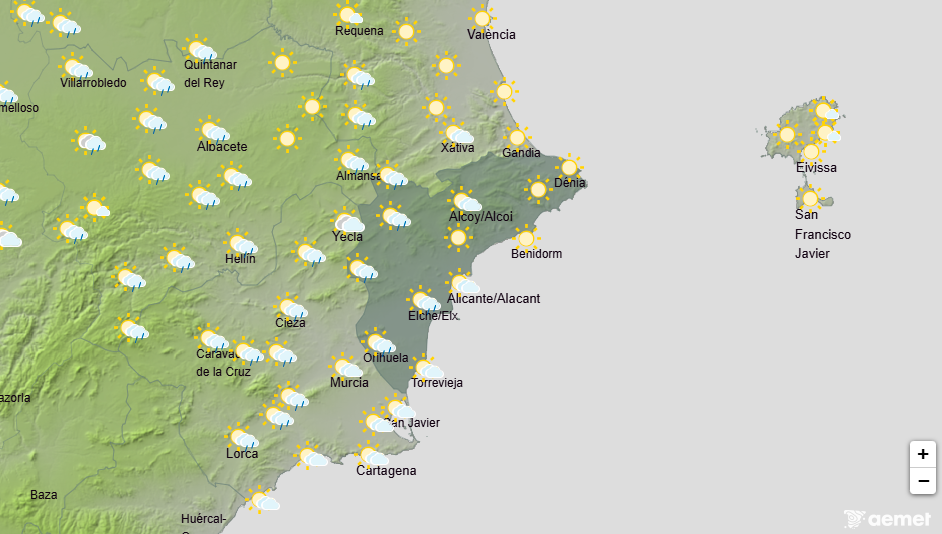 Hot and sunny week ahead: Alicante weather forecast June 15-18