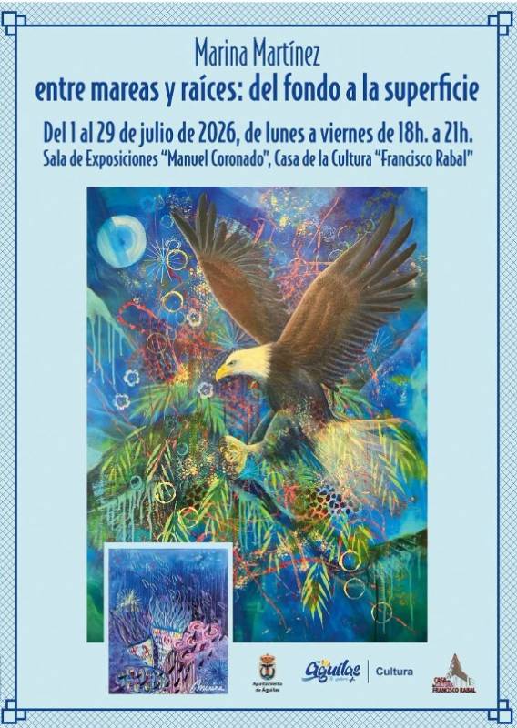 Until July 29 Exhibition of paintings by Marina Martínez in Águilas