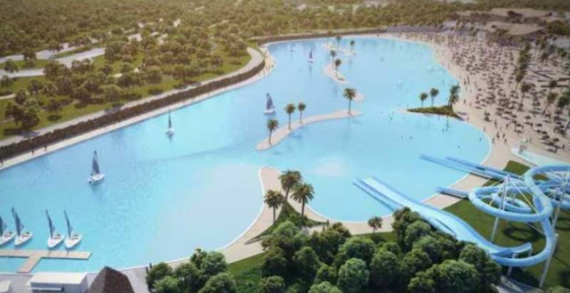 Alovera Beach finally breaks ground, with a giant lagoon 30 minutes from Madrid